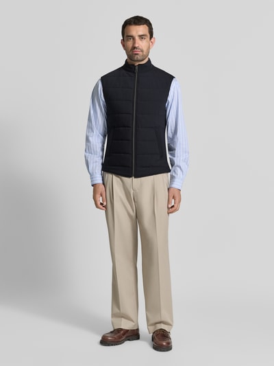 JOOP! COLLECTION Bodywarmer met steekzakken model 'Wento' Marineblauw - 1