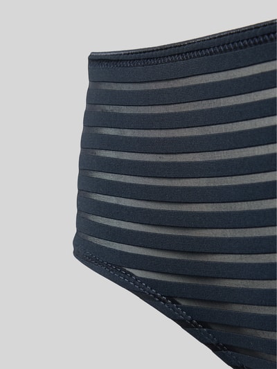 Marc O'Polo Majtki ze wzorem w paski Granatowy 2