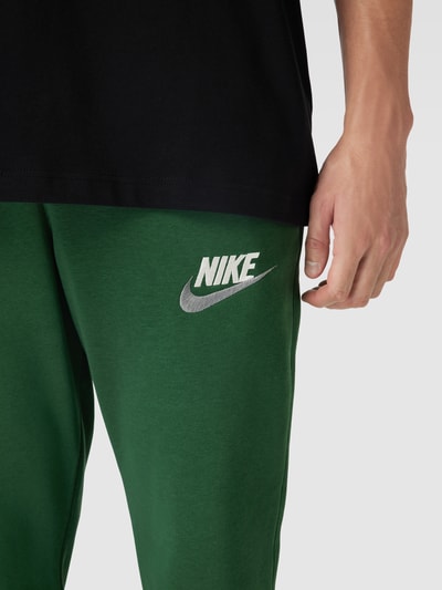 Nike Sweatpants met labelstitching Olijfgroen - 3