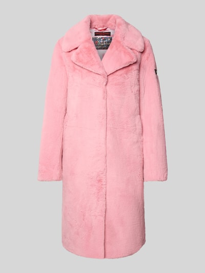 Frieda & Freddies Mantel mit Reverskragen Pink 2