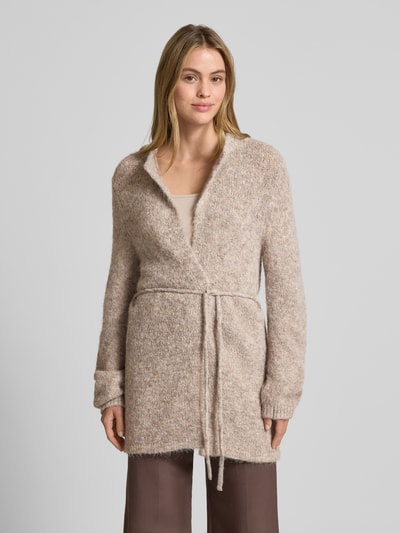 FREE/QUENT Kurtka z dzianiny z dodatkiem wełny model ‘LULU’ Piaskowy 4