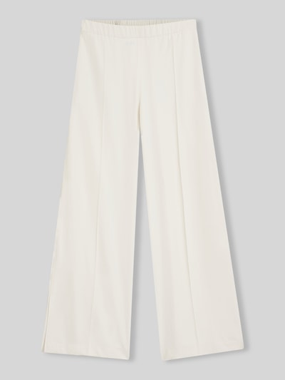 BOSS Relaxed Fit Wide Leg Hose Modell 'TAJILA' Offwhite 2