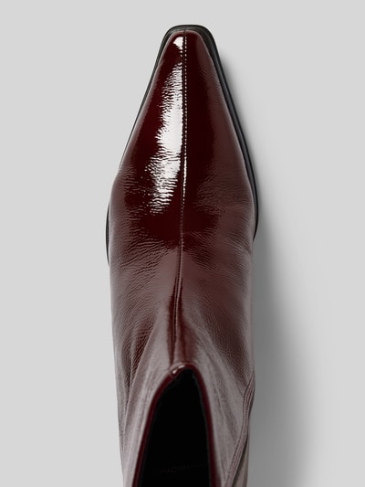 Vagabond Stiefeletten aus echtem Lackleder Modell 'GISELLE' Bordeaux 3