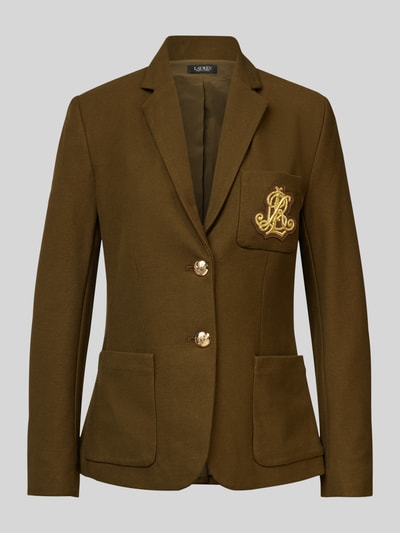 Lauren Ralph Lauren Blazer mit Label-Badge Gruen 1