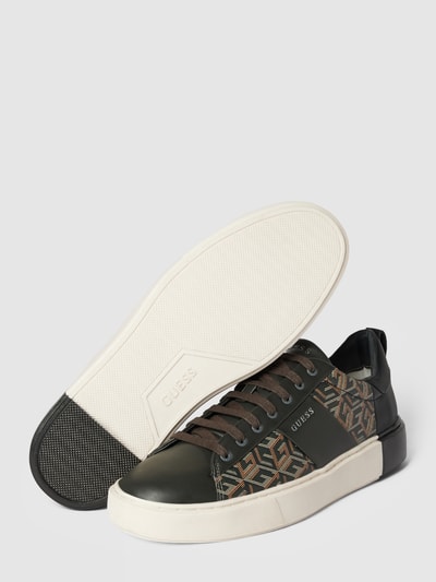 Guess Sneaker mit Label-Print Modell 'NEW VICE' Dunkelgrau 5