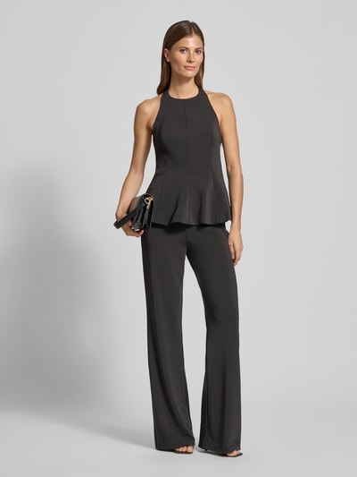 Mango Neckholder-Blusentop Modell 'XCAMILO' Black 1