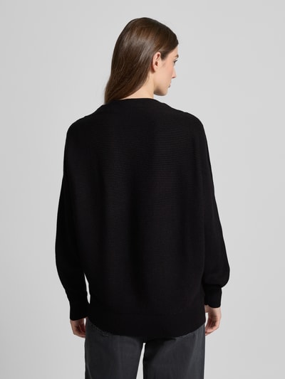 Zero Strickpullover mit Turtleneck Black 5