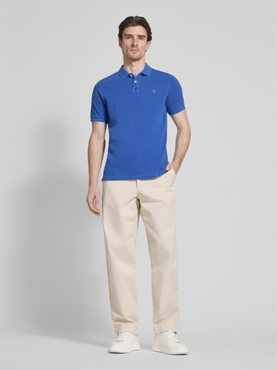 Marc O'Polo Regular fit poloshirt van puur katoen Koningsblauw - 1