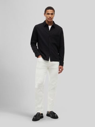 Tommy Hilfiger Kurtka koszulowa o kroju regular fit z czystej bawełny Czarny 1