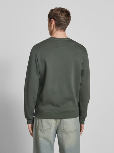 G-Star Raw Sweatshirt mit gerippten Abschlüssen Graphit 5