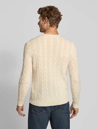 Polo Ralph Lauren Regular Fit Pullover aus Woll-Kaschmir-Mix Ecru 6