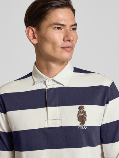 Polo Ralph Lauren Classic fit sweatshirt met polokraag Donkerblauw - 3