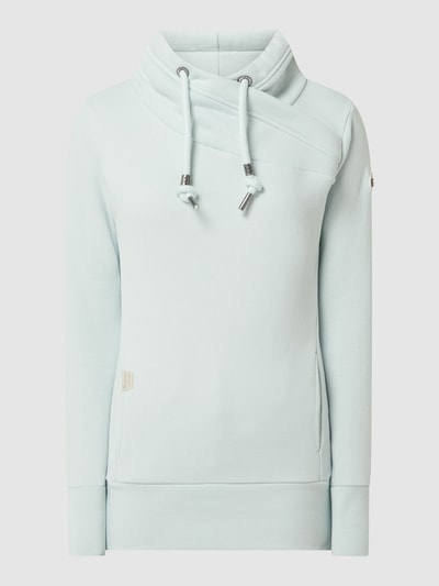 Ragwear Sweatshirt mit Tube Collar Modell 'Neska' Mint 2