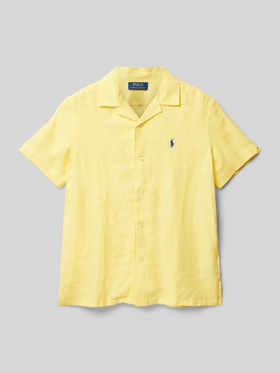 Polo Ralph Lauren Teens Freizeithemd mit Knopfleiste Gelb 1