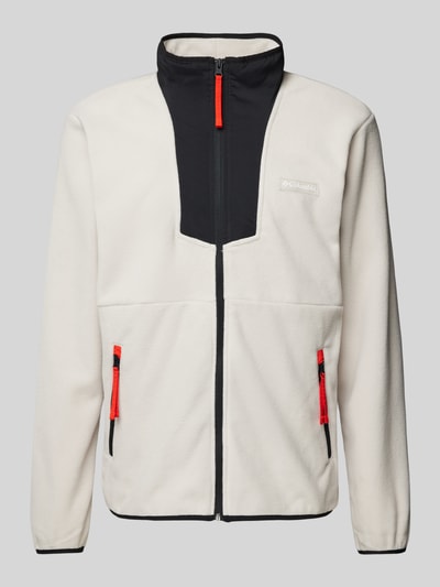 COLUMBIA Fleecejacke mit Label-Patch Modell 'SEQUOIA' Offwhite 2