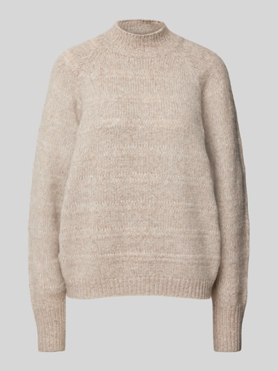 QS Strickpullover mit Turtleneck Beige 2