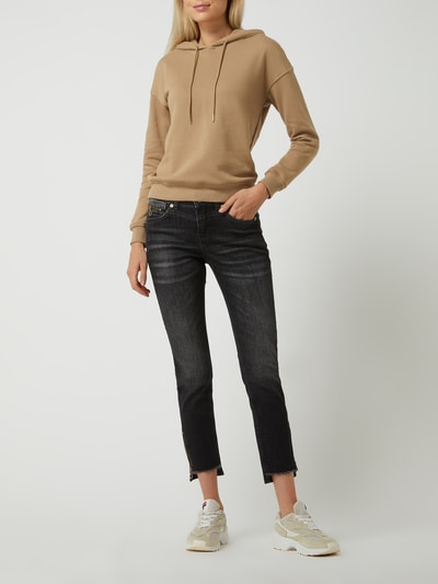 MAC Slim fit jeans met stretch, model 'Rich' Donkergrijs - 1