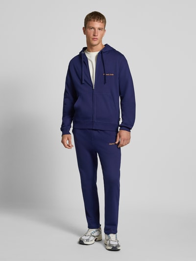 Jack & Jones Sweatjacke mit Känguru-Tasche und Reißverschluss Dunkelblau 1