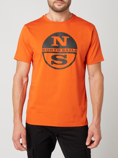 NORTH SAILS T-Shirt mit Logo  Orange 4