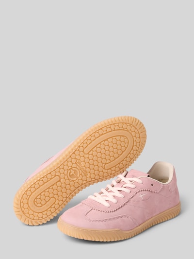 Tamaris Sneaker aus echtem Leder Hellrosa 4