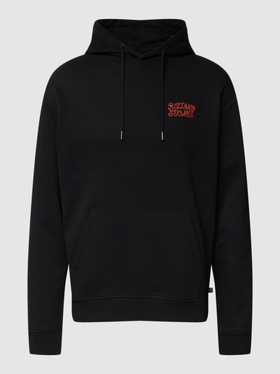 QS Hoodie mit Motiv-Prints Black 2