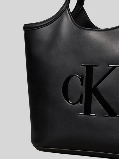 CK Calvin Klein Shopper mit Logo-Prägung Black 2