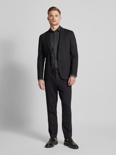 OLYMP Level Five Slim Fit Businesshemd mit Stretch-Anteil Anthrazit 1