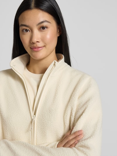 PEAK PERFORMANCE Fleecejack met opstaande kraag Offwhite - 3