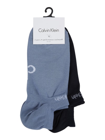 CK Calvin Klein Sneakersocken im 2er-Pack Mittelgrau 2