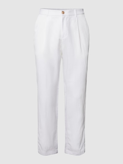 JOOP! Collection Chino met Franse steekzakken Wit - 1