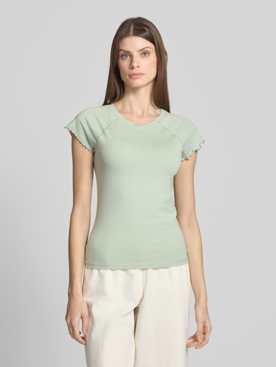 Tom Tailor Denim Regular Fit T-Shirt aus Baumwoll-Mix Schilf 4