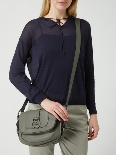 Esprit Crossbody Bag in Leder-Optik Oliv 1