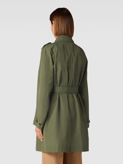 Geox Trenchcoat mit Schulterklappen Modell 'SOLEIL' Oliv 5