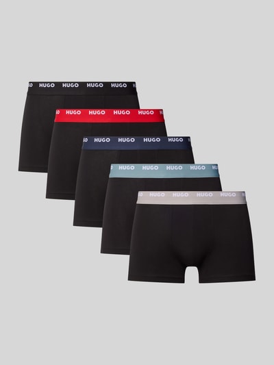 HUGO Pants im 5er-Pack aus Baumwoll-Mix Black 1