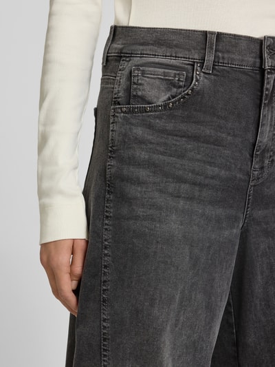 Angels Jeansy z nitami model ‘LIVA SEAM RIVET’ Ciemnoszary 3