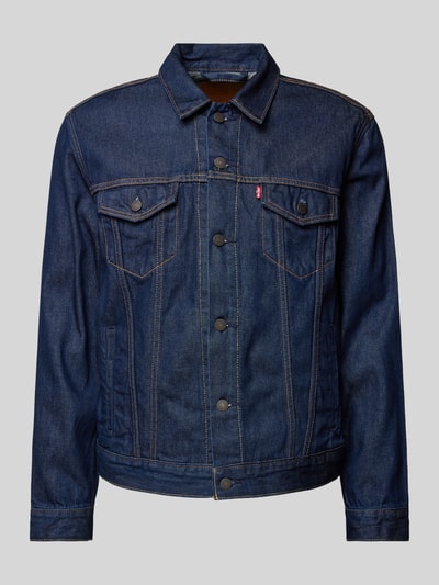 Levi's® Jeansjacke mit Brusttaschen und Label-Detail Modell 'THE TRUCKER' Jeansblau 2