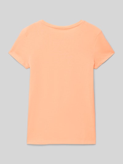 s.Oliver RED LABEL Regular Fit T-Shirt aus reiner Baumwolle Apricot 3