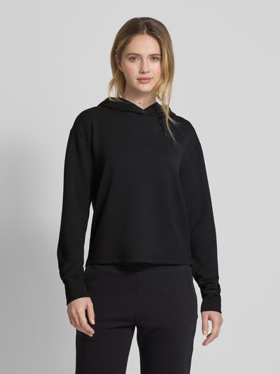 comma Oversized Hoodie mit elastischen Ärmelabschlüssen Black 4