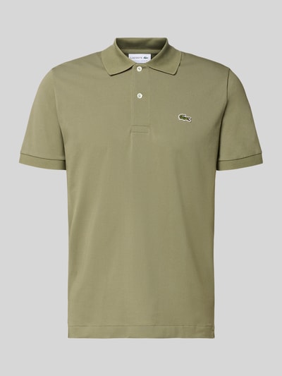 Lacoste Regular Fit Poloshirt aus Baumwoll-Mix Khaki 2