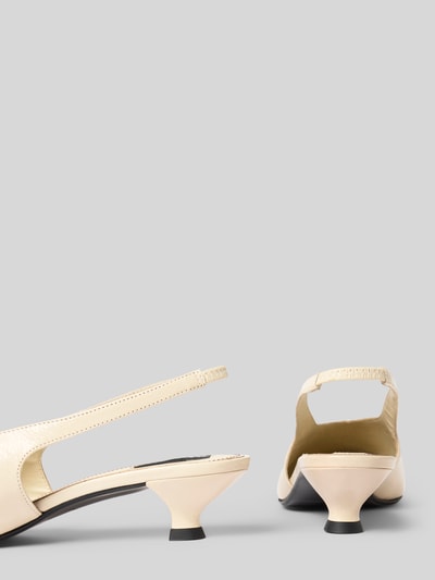 ALOHAS Czółenka ze skóry naturalnej model ‘Eros’ Écru 2