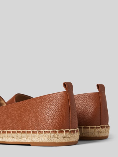 Lauren Ralph Lauren Espadrilles aus Leder Modell 'CAMERYN' Camel 2