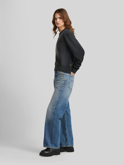 G-Star RAW relaxed fit sweatshirt van puur katoen Zwart - 1