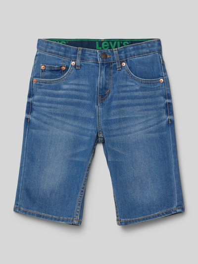 Levi’s® Kids Slim Fit Jeansshorts mit Blau 1