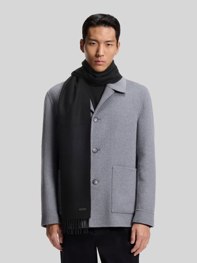 BOSS Sjaal van puur kasjmier, model 'PYETRO_30*190' Zwart - 1