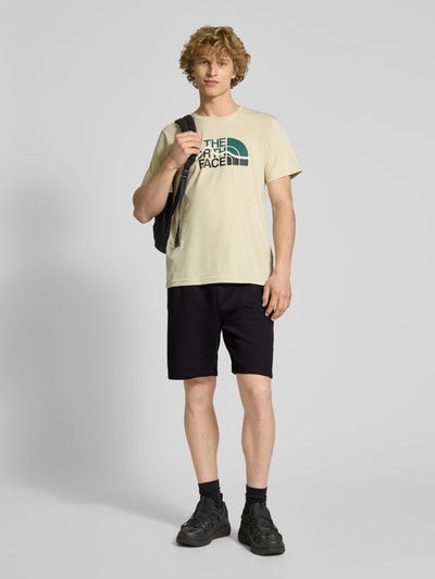 The North Face Regular fit sweatshorts met elastische band, model 'EASY' Zwart - 1