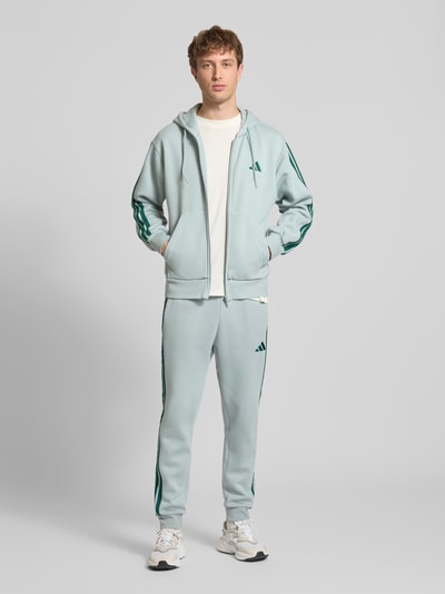adidas Sportswear Regular Fit Sweatjacke mit Viskose-Anteil Mint 1