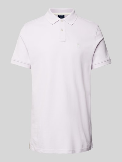 MCNEAL Poloshirt met labelstitching  Paars - 2