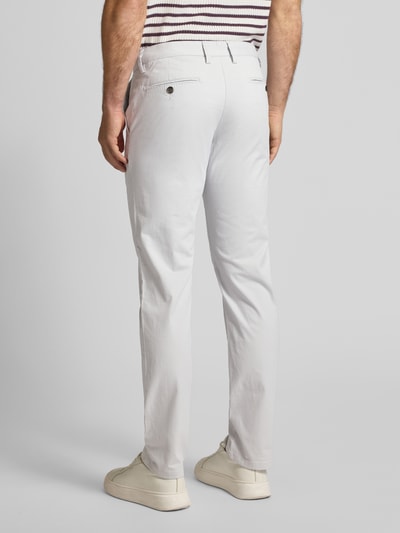 Christian Berg Men Regular fit chino met achterzakken Lichtgrijs - 5