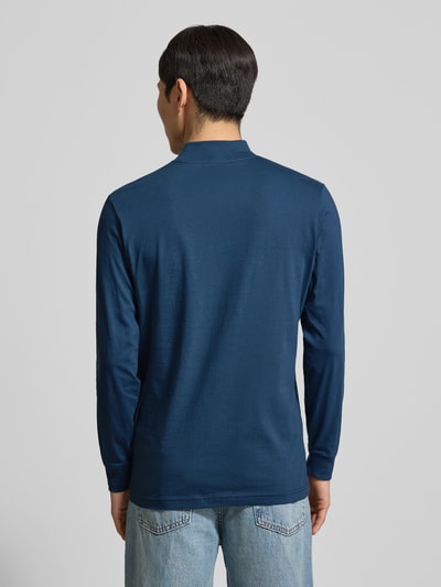 RAGMAN Shirt met lange mouwen en ribboorden Donkerblauw - 5