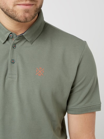 Tom Tailor Poloshirt mit Logo-Print  Gruen 3